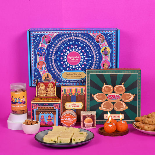 Shagun Ka Dabba Diwali Hamper 8 Inclusions 1.0